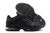 nike air max plus 3 tn chaussures ck6716-001 leather noir